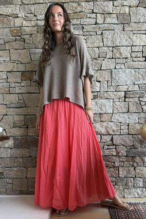  Songbird Bandeau Skirt Dress Watermelon 